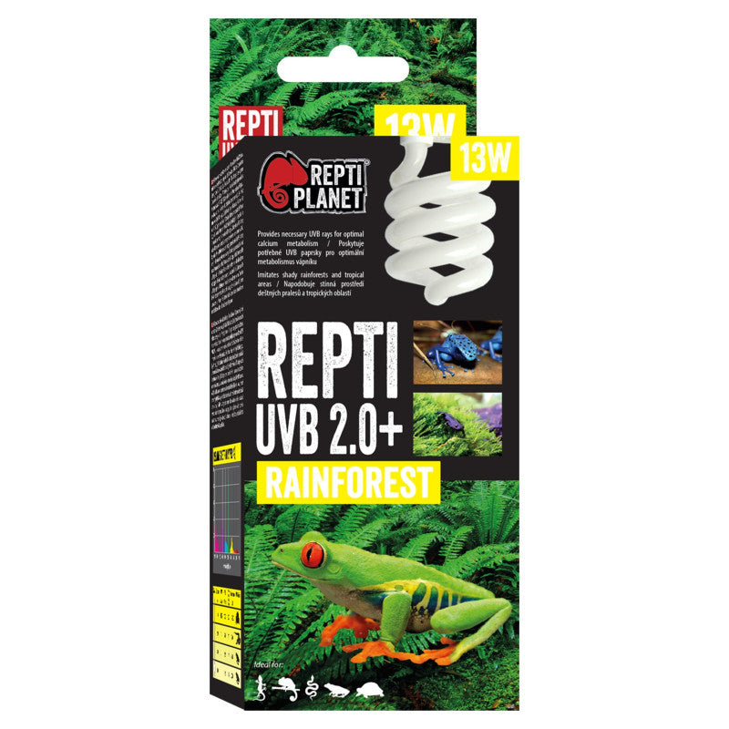 Repti Planet Bulb for Terrarium Lamp UVB 2.0 13W