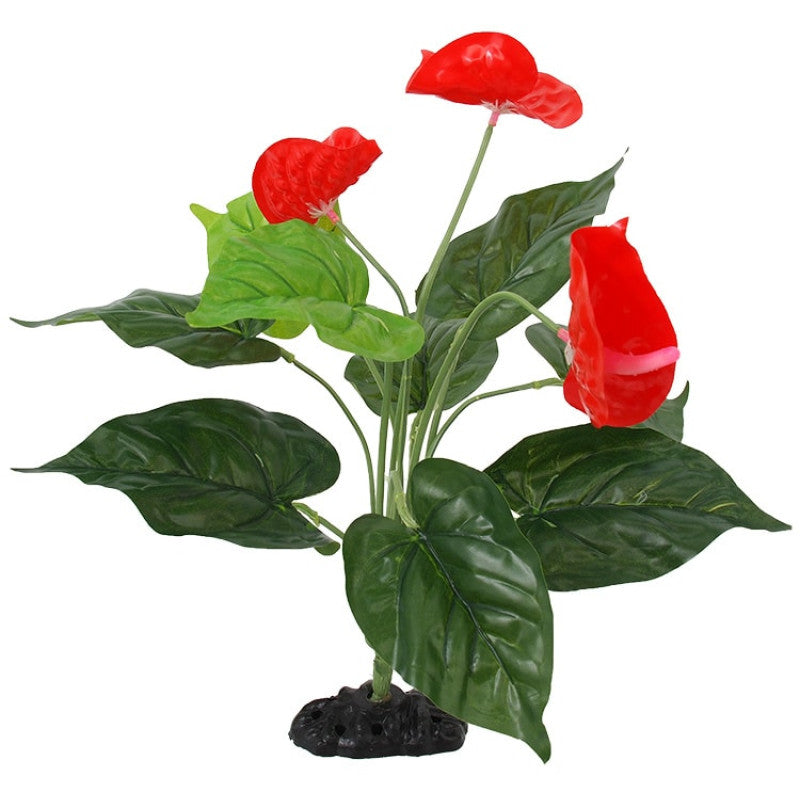 Repti Planet Anthurium flower, Terrarium Decor 40 cm