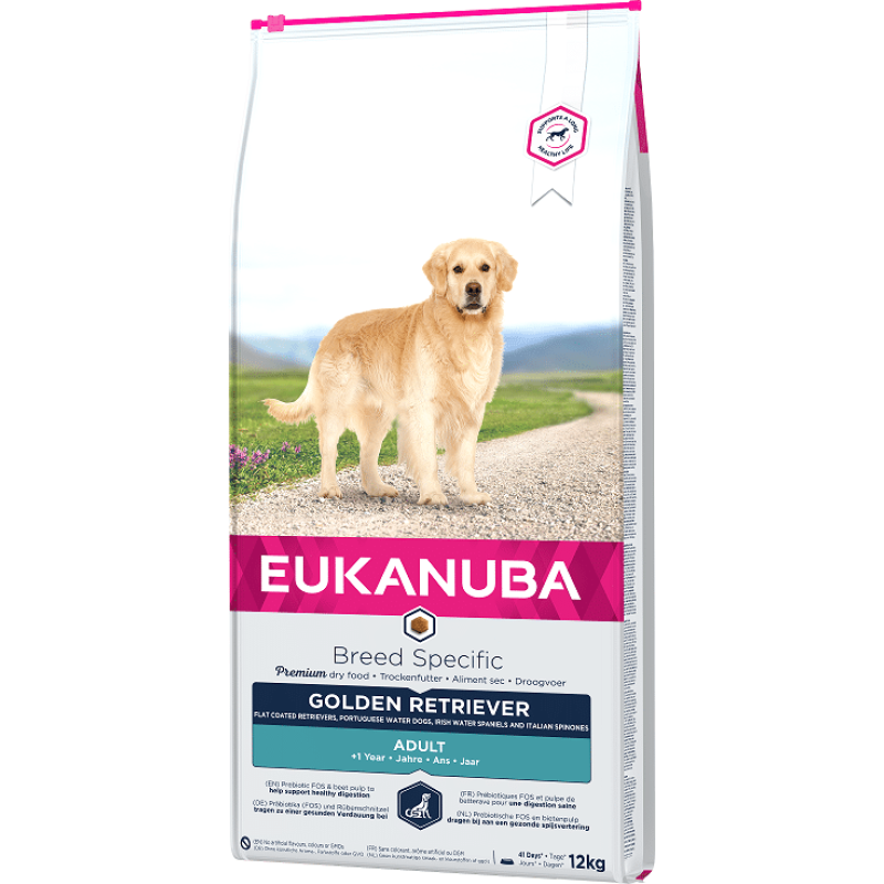 Eukanuba Golden Retriever Dry Dog Food, 12 kg
