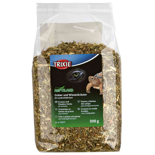 Papildbarība bruņurupučiem : Grasses and meadow herbs for tortoises, 300 g, "Pļavas zāle"