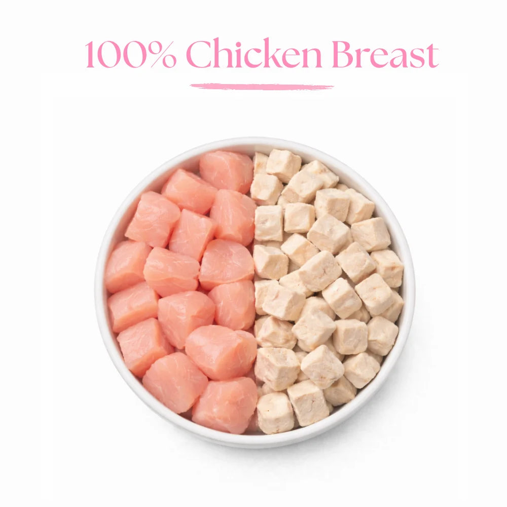 Dr Malou Freeze-Dried Meat Cubes for Cats with Chicken Breast, 50 g