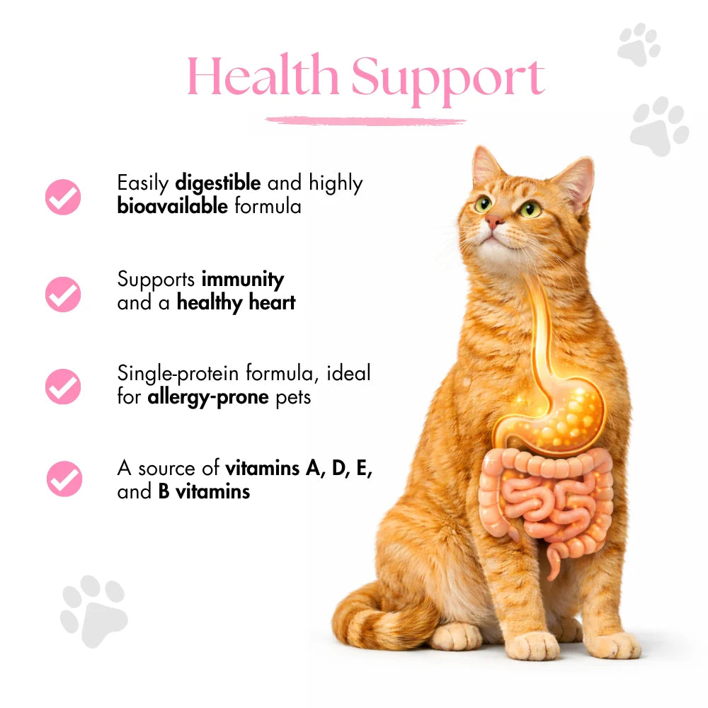 Dr Malou Freeze-Dried Meat Cubes for Cats with Chicken Breast, 50 g