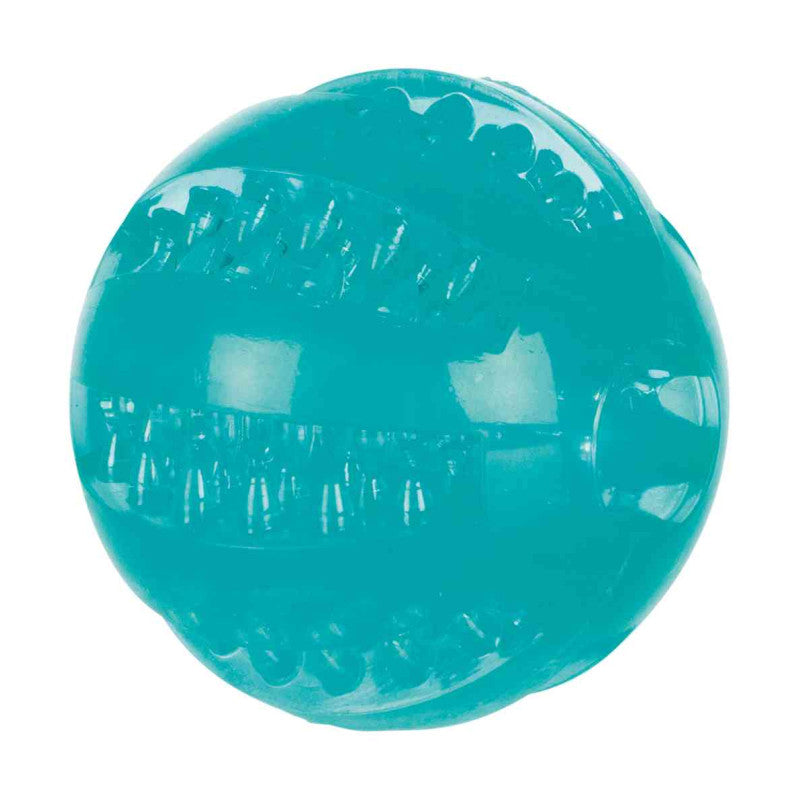 Trixie Denta Fun boll, termoplastiskt gummi (TPR), ø 6 cm