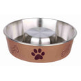 Load image into Gallery viewer, Trixie Slow Feed stainless steel bowl, 1.4 l/ø 21 cm
