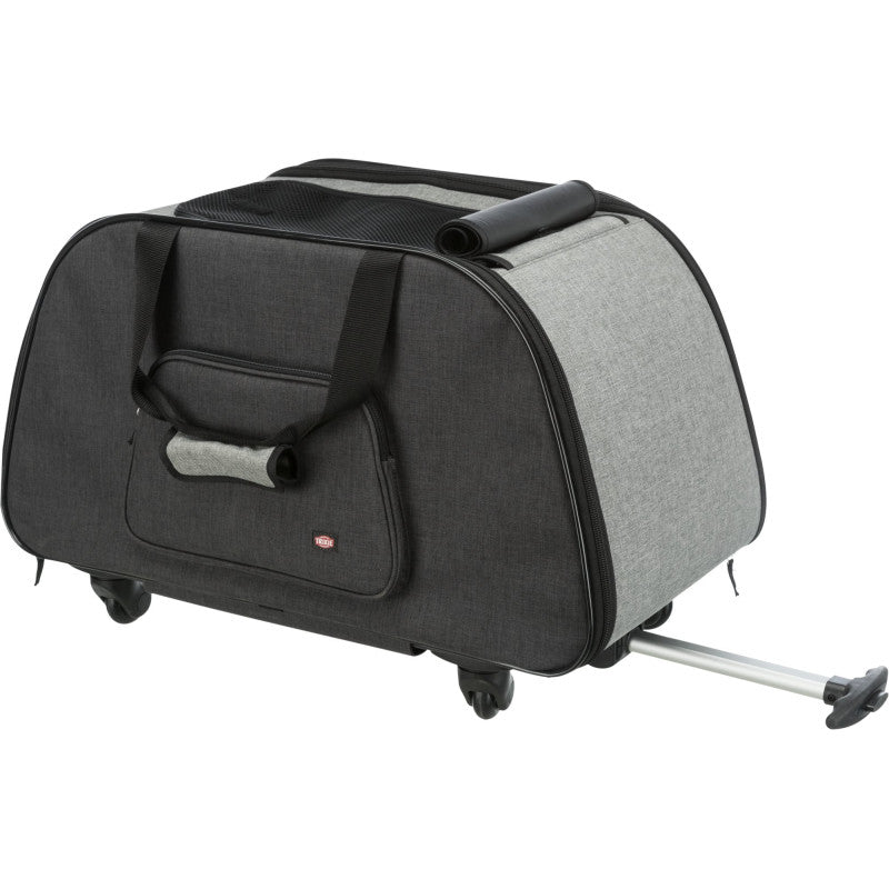 Trixie Trolley, avtagbart chassi, 34 × 43 × 67 cm, svart/grå