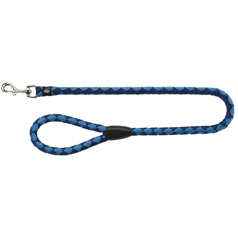 Trixie Cavo leash, S–M: 1.00 m/ø 12 mm, indigo/royal blue