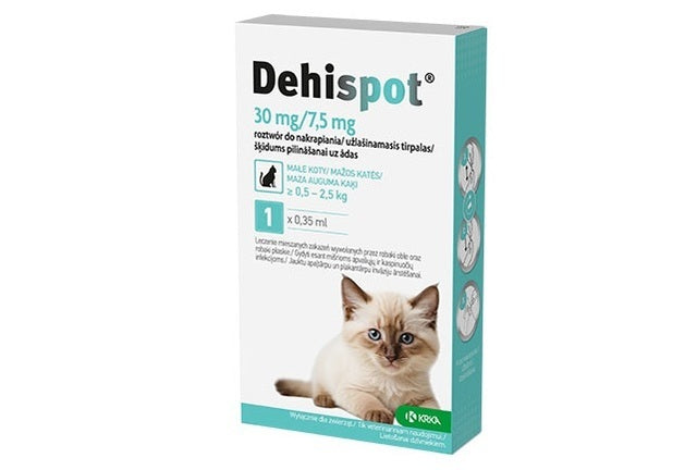 KRKA Dehinel 230 mg / 20 mg Filmtabletten für Katzen