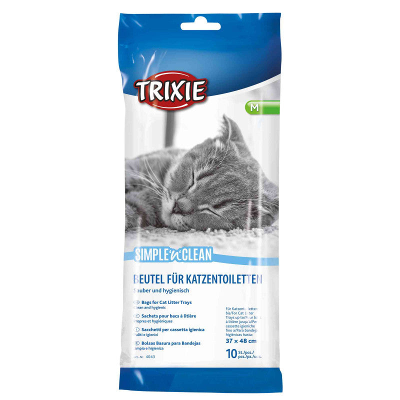 Maisiņi kaķu tualetei : Trixie for Cat Litter Trays 37*48cm, 10gab