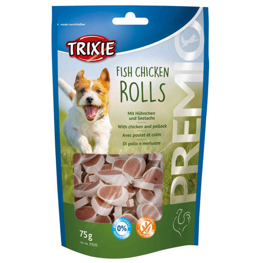 Snack de pollo y abadejo Trixie 75 g