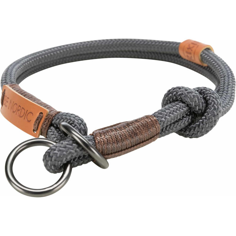 Trixie BE NORDIC Choke, S: 35 cm/ø 6 mm, dunkelgrau/braun