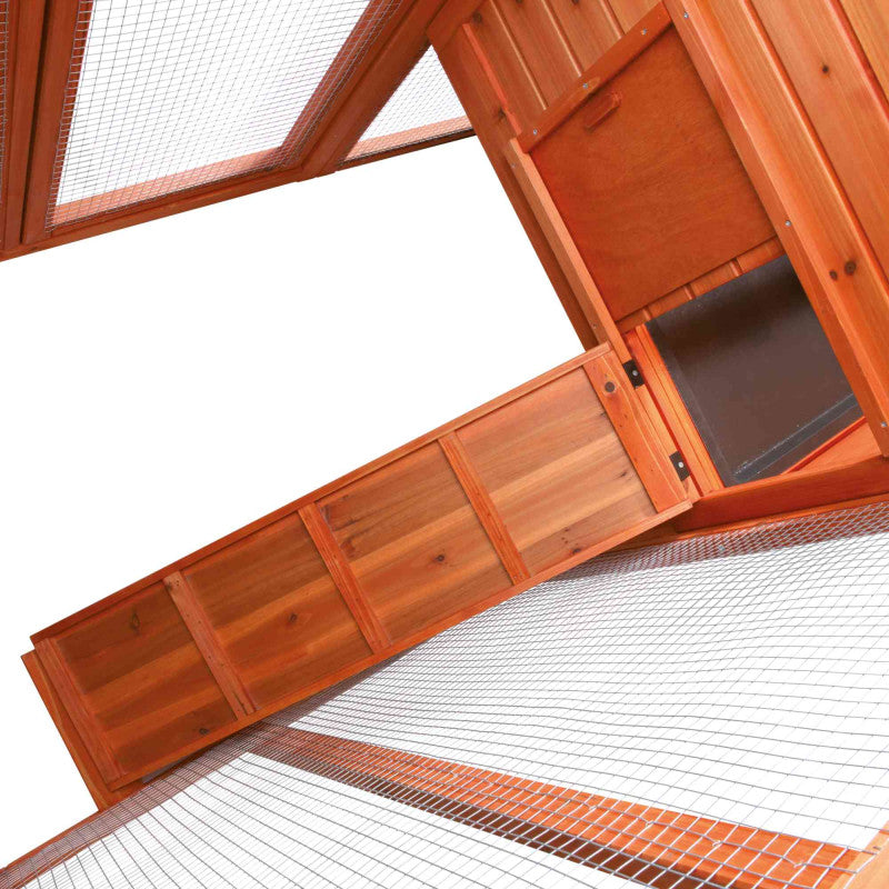 Trixie Chicken Coop with Enclosure, Bird Cage House