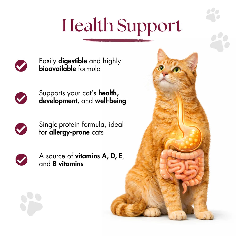 Dr Malou Freeze-Dried Meat Cubes for Cats with Duck Breast, 50 g