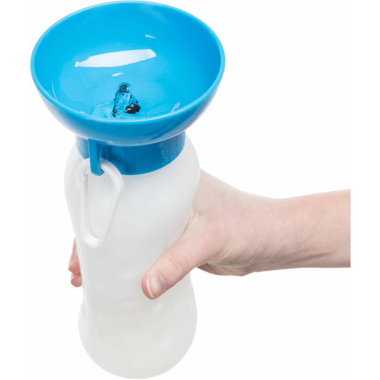 Trixie Bottle with Bowl, Plastic 0,55 l