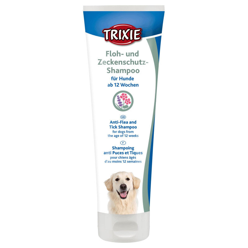Trixie Flea and Tick Shampoo for Dogs, 250 ml
