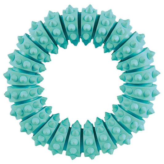 Trixie Anillo Denta Fun, sabor menta, caucho natural, ø 12 cm