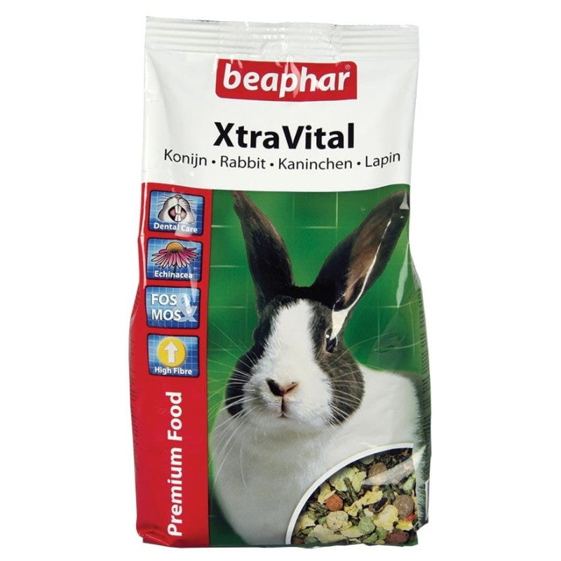 Beaphar Xtra Vital Rabbit Food, 1 kg Food for Rabbits