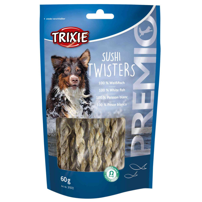 Gardums suņiem : Trixie Premio Sushi Twisters 60g