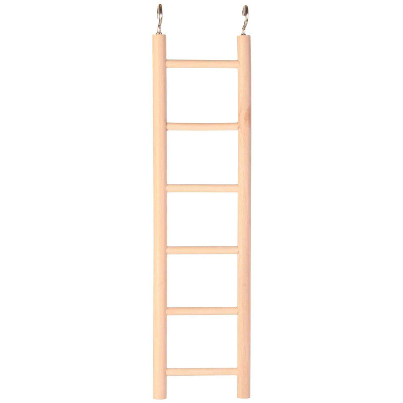 Koka trepes putniem - Trixie Wooden ladder (6 pakāpieni), 28 cm