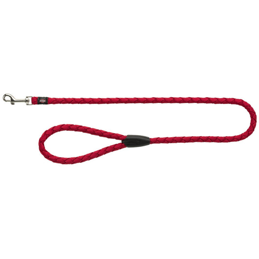 Trixie Cavo leash, S–M: 1.00 m/ø 12 mm, red