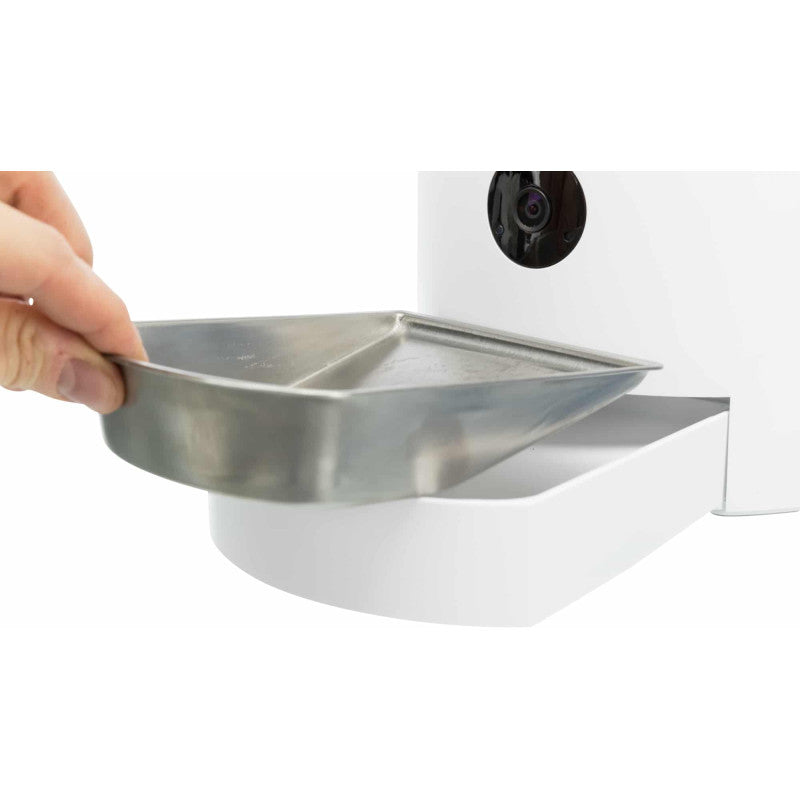 Trixie TX9 Dispensador automático de alimentos Smart, 2,8 l/22 × 28 × 22 cm, blanco