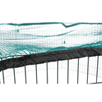 Trixie Outdoor run with net, 8 elements of 60 × 57 cm, green
