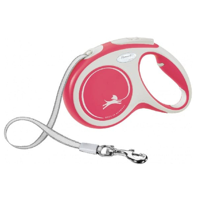 Flexi New COMFORT, Bandleine, M: 5 m, rot