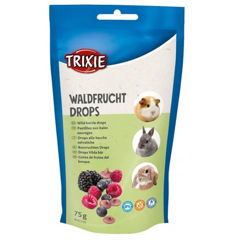 Trixie Wild berry drops, 75 g Treats for Rodents