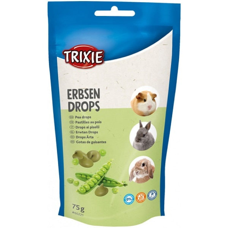 Trixie Pea drops, 75 g Treats for Rodents
