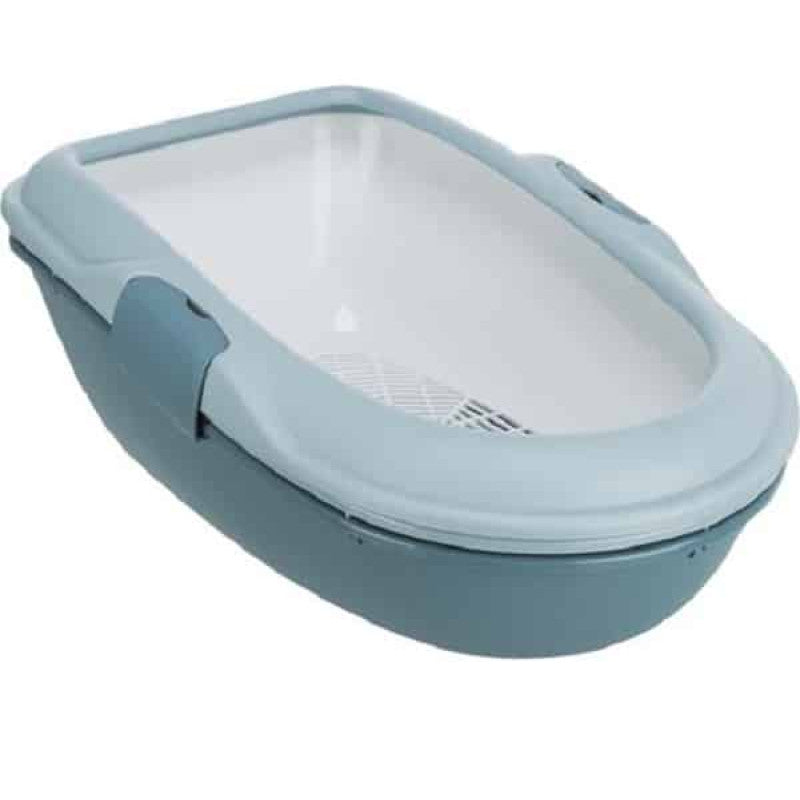 Trixie Berto cat litter tray, with rim, separating system, 39 × 22 × 59 cm