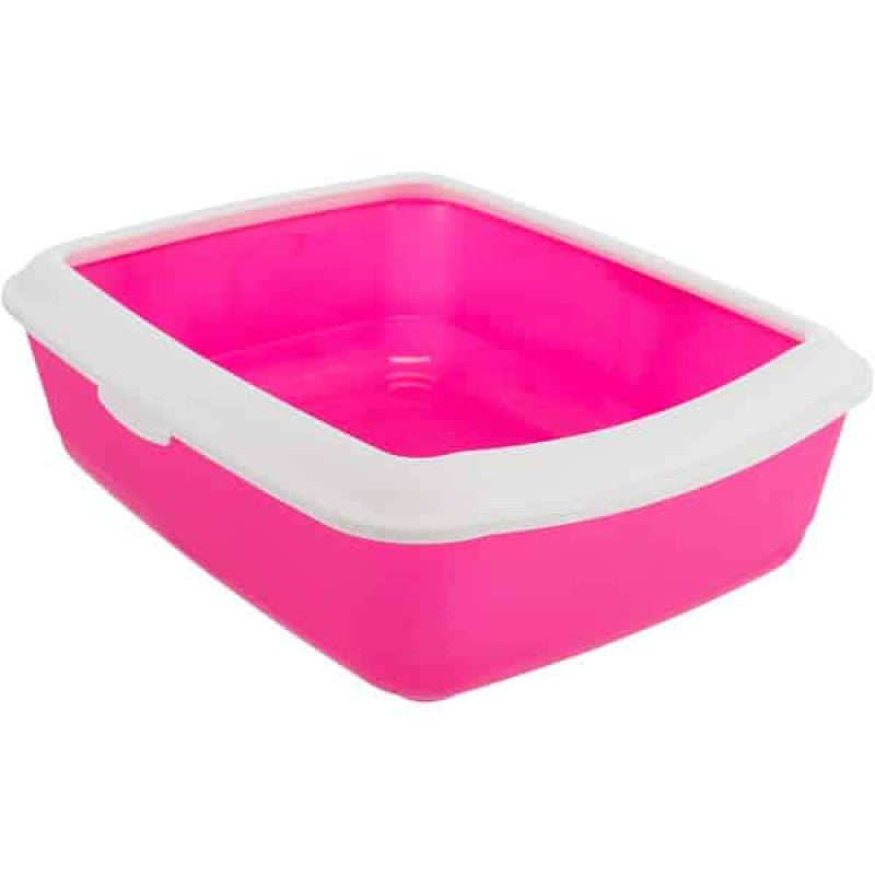 Kaķu tualete - Trixie Classic cat litter tray, with rim, 37 × 15 × 47 cm