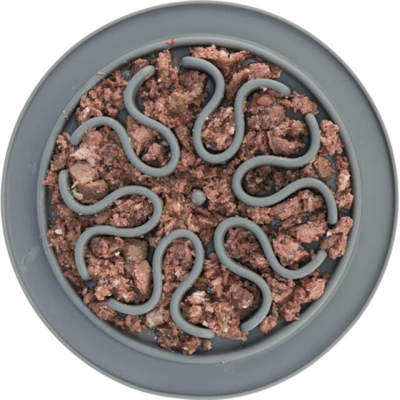 Trixie Alfombra de alimentación Slow Feed, silicona, ø 24 cm