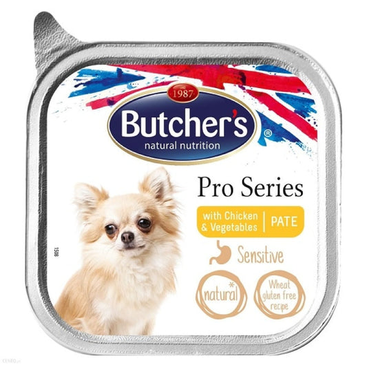 Butchers Wet Dog Food Pro Series Sensitive Dog with Chicken, 100 g