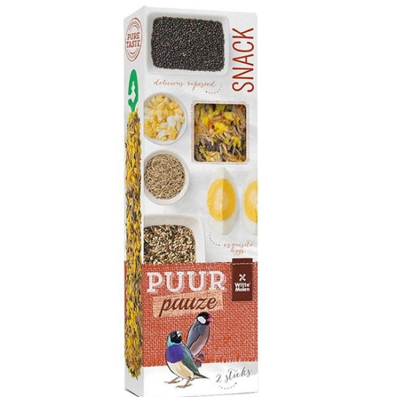 Witte Molen Puur PAUZE STICKS TROPICAL BIRD WILD SEEDS 60g