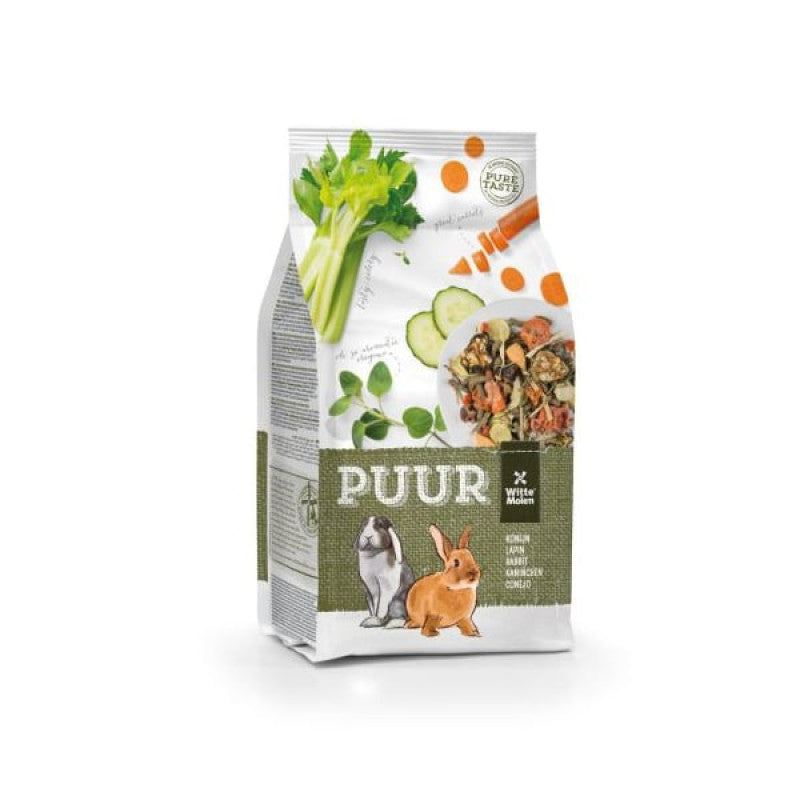 Barība trušiem : Witte Molen Puur RABBIT 600 gr