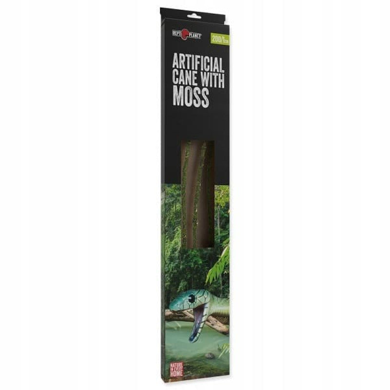 Repti Planet konstgjord mossliana med naturligt utseende, 200/1cm - konstgjord klätterväxt