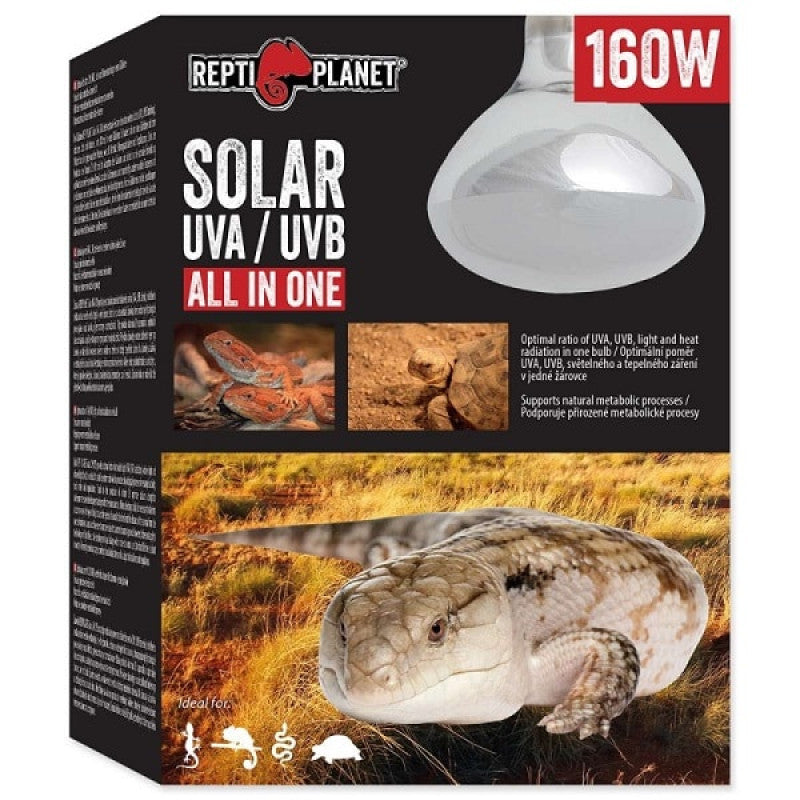Repti Planet Glödlampa Sol UVA & UVB 160W