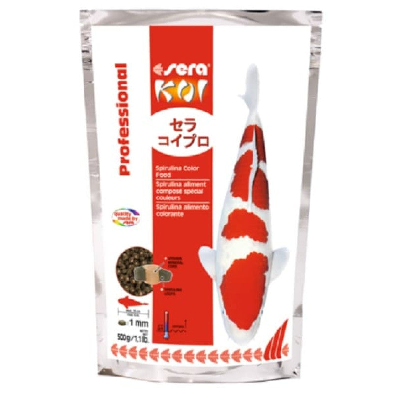 Sera KOI Professional Spirulina Color Food 500g