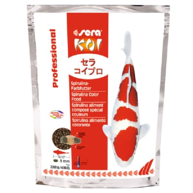Sera KOI Professional Spirulina Color Food 2200g