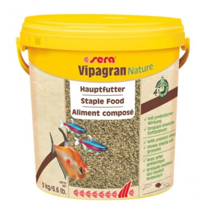 Sera Vipagran, Floating Soft Granule Food 3kg (10L)