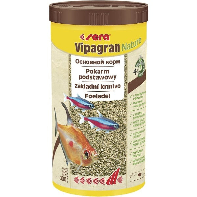 Sera Vipagran, Floating Soft Granule Food 1000ml (300g)