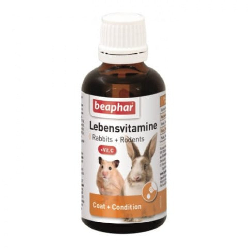 Beaphar Lebensvitamine, 50 ml Vitamins for Rodents