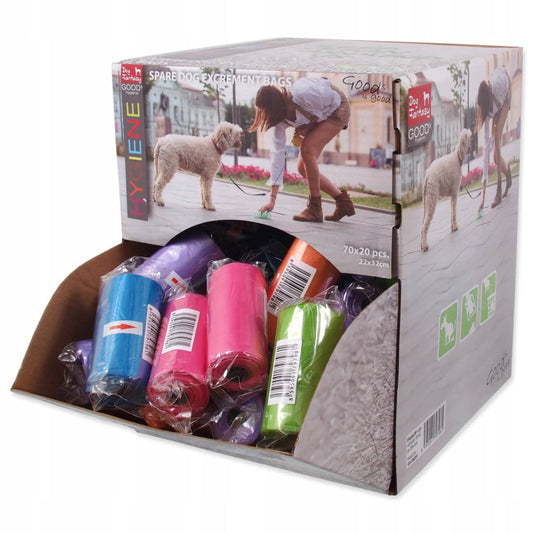 Dog Fantasy Display/20 bags/roll, mix colors / 1 pcs