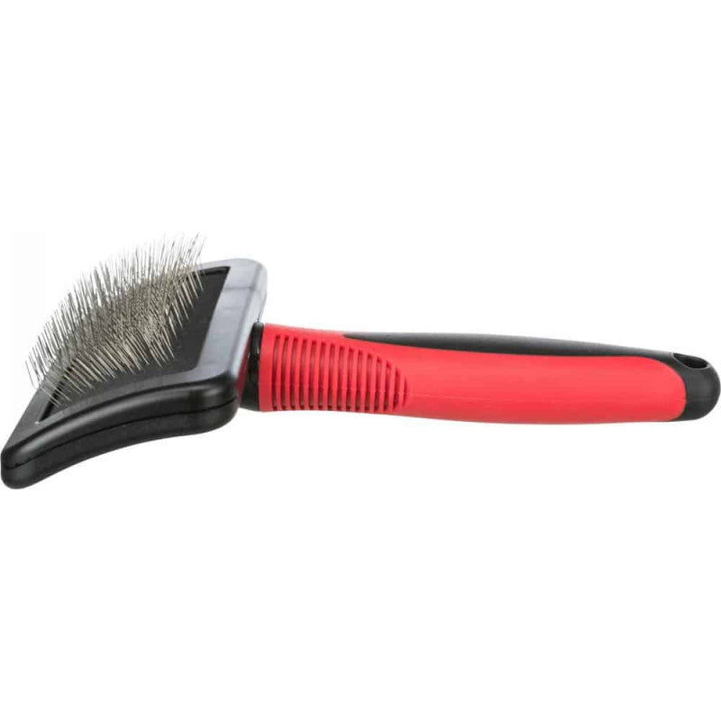 Trixie Brosse douce, poils en plastique/métal, 9 × 16 cm