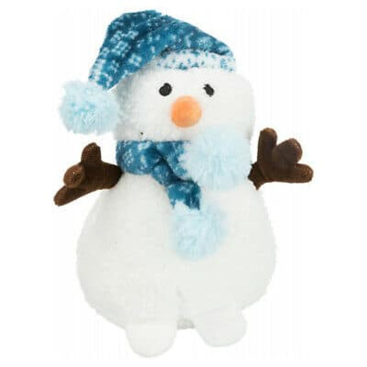 Trixie Xmas Snowmen with bobble cap, plush, 20cm