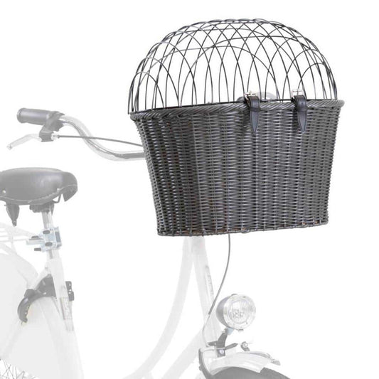 Trixie Front bicycle basket, 44 × 34 × 41 cm, anthracite