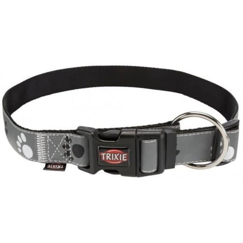 Trixie Silber-Reflexhalsband „L-XL“, 40-65 cm/25 mm