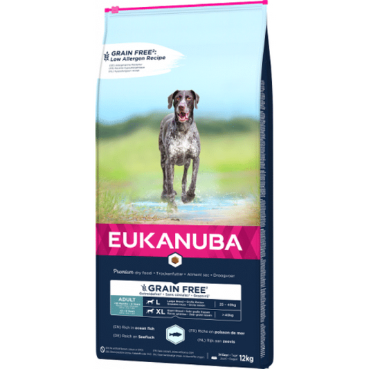 Eukanuba Adult Large Ocean Fish Grain Free, 3 kg