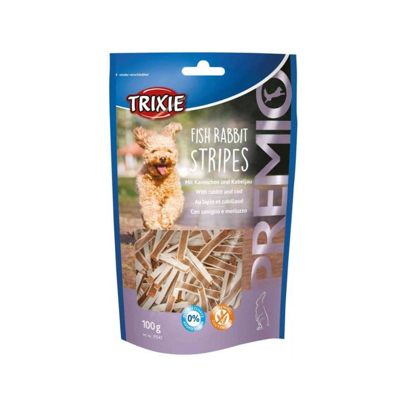 Trixie Premio Fish Rabbit Stripes 100g