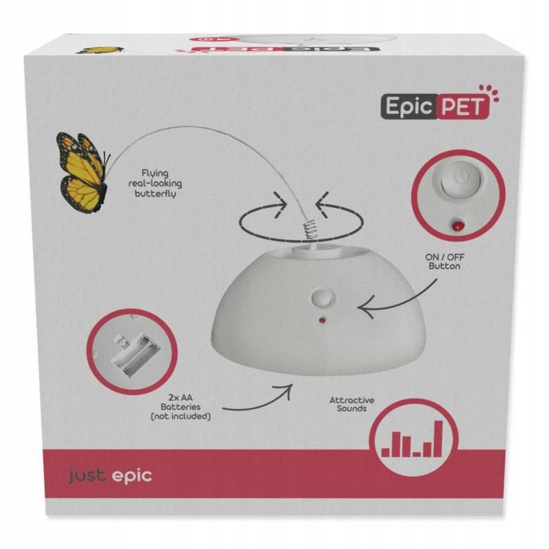 Placek Cat Epic Pet Flying butterfly 13cm