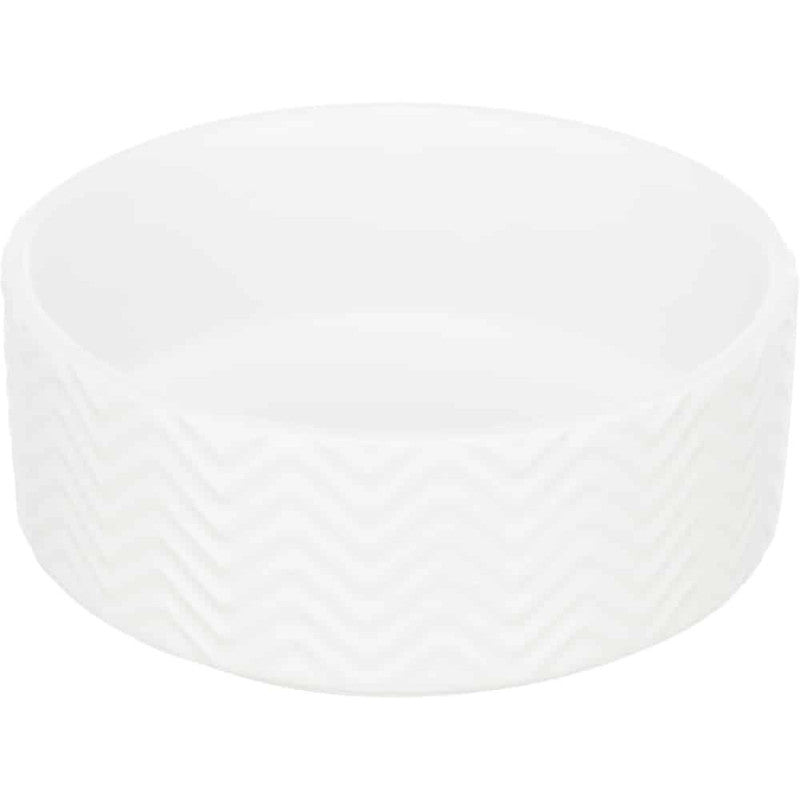 Trixie Schüssel, Keramik, 0,9 l/ø 16 cm, weiß